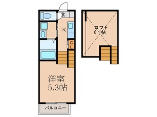 カームネスｋｉｋｉの物件間取画像